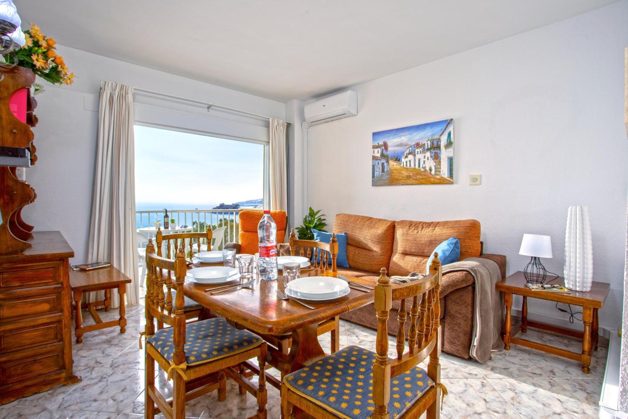 1003 - Seafront Apartment On El Paseo - Air Conditionning - Wi-Fi - Smart Tv Almunecar Exterior foto